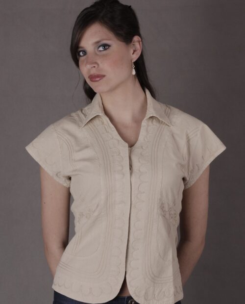 SL-507 (TAN & WHITE) Plus Sizes