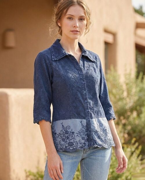 MS-305 Frost Dark Denim & Frost Tan